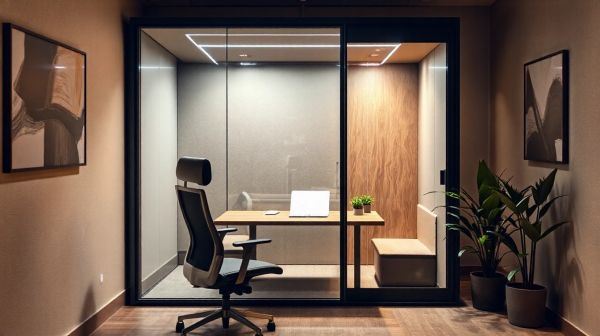 Les avantages d'un bureau avec cabine acoustique pour votre travail