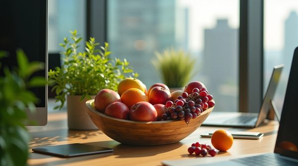 Un panier de fruits en entreprise : boostez le bien-être au travail !